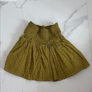 Olive Green Zara Girls Skort